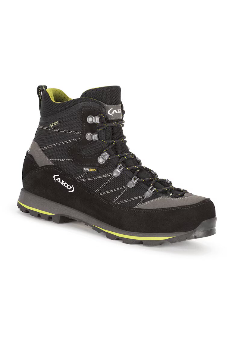 Aku Pantofi sport barbati Trekker Lite III GTX - Piele intoarsa/Poliuretan - Negru/Verde