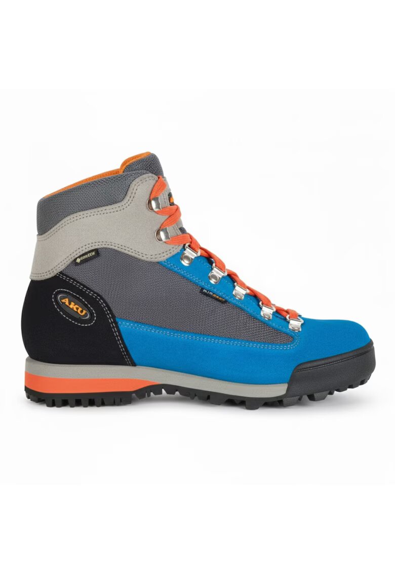 Aku Ultra Light ghete pentru trekking cu insertii de piele intoarsa