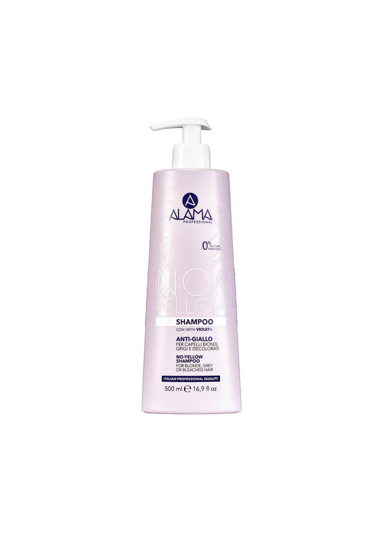 ALAMA Sampon cu efect anti-ingalbenire No Yellow - 500 ml