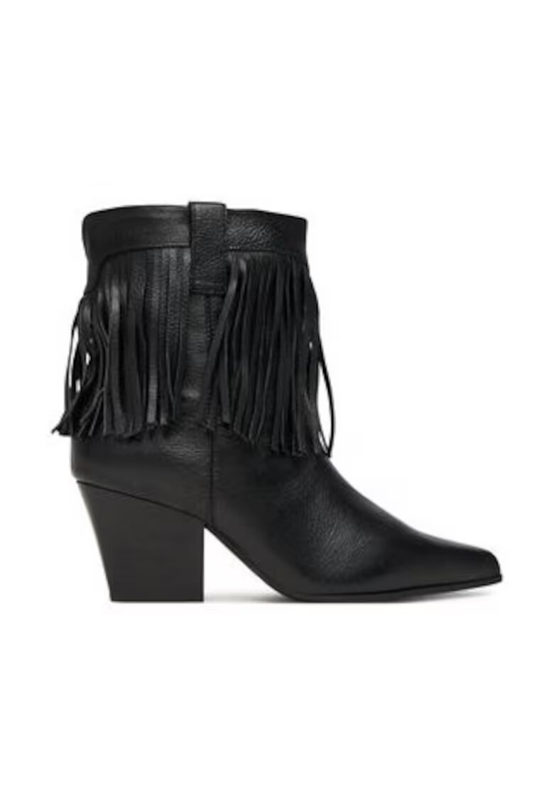 Aldo Botine dama - piele naturala - negru