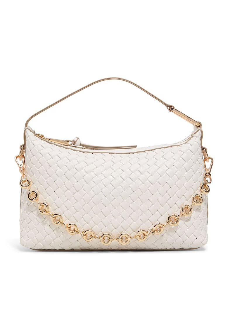 Aldo Geanta crossbody din piele ecologica Paxtoni - Alb optic
