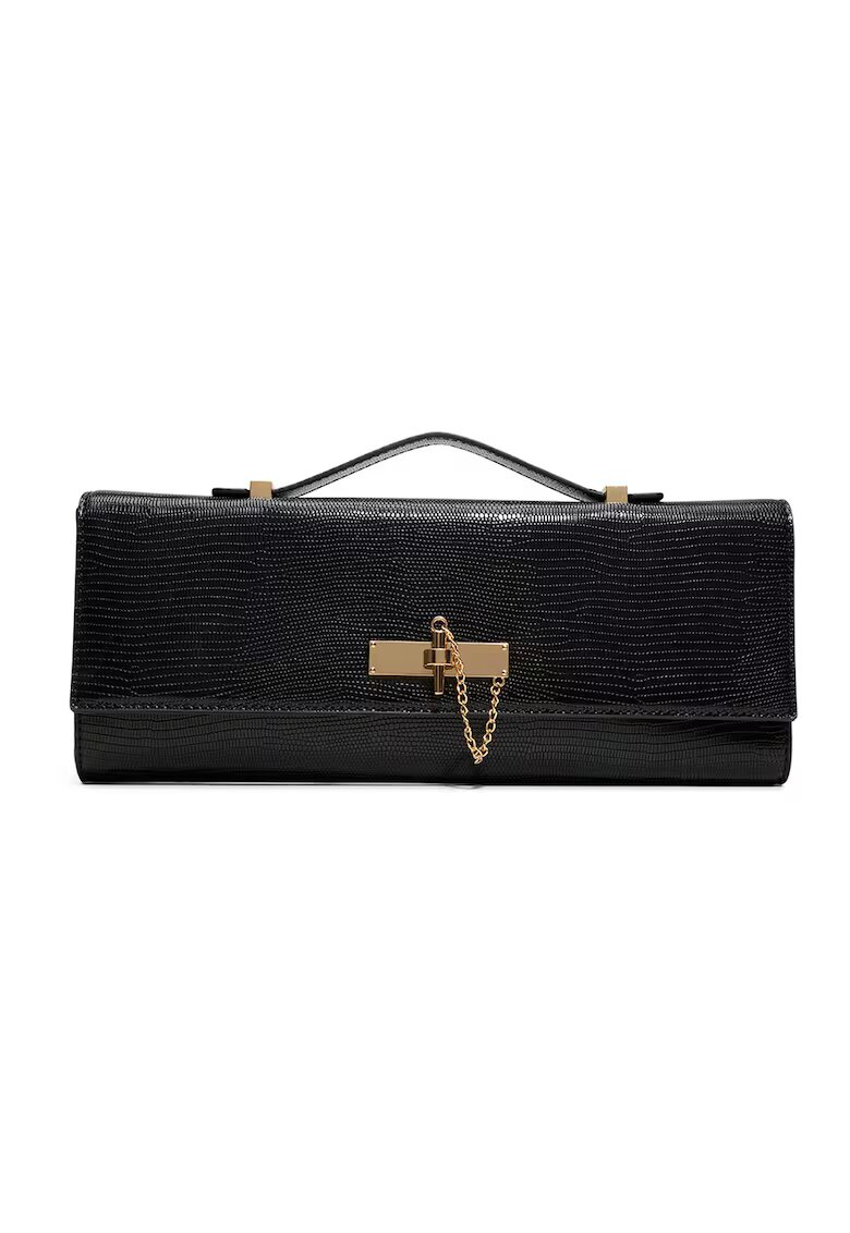Aldo Geanta crossbody din piele ecologica Rouc - Negru