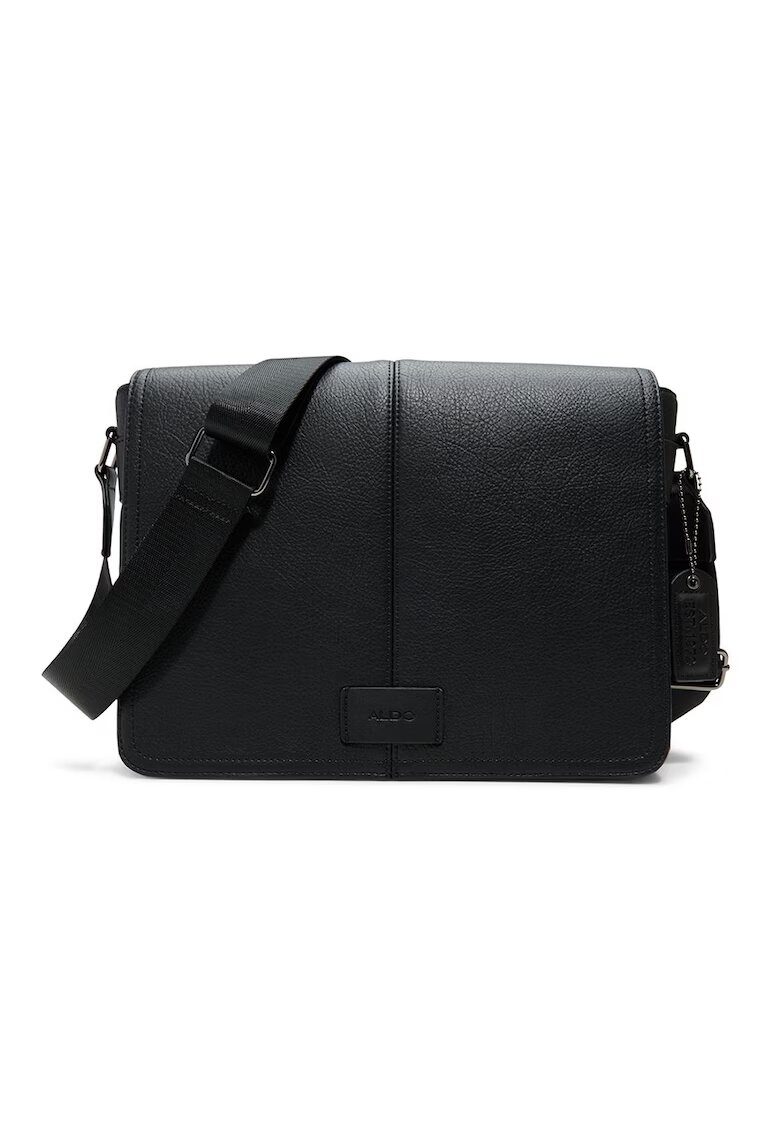 Aldo Geanta messenger din piele ecologica - Negru