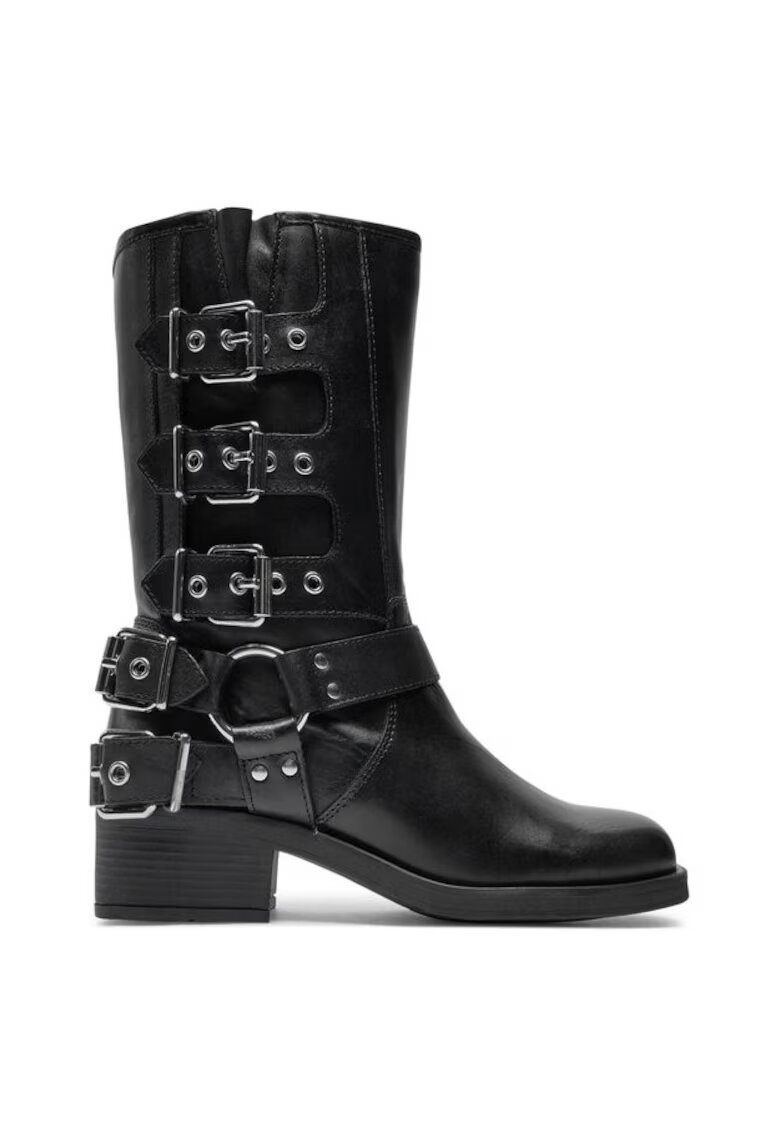Aldo Ghete dama 304205880 - Piele naturala - Negru - Negru