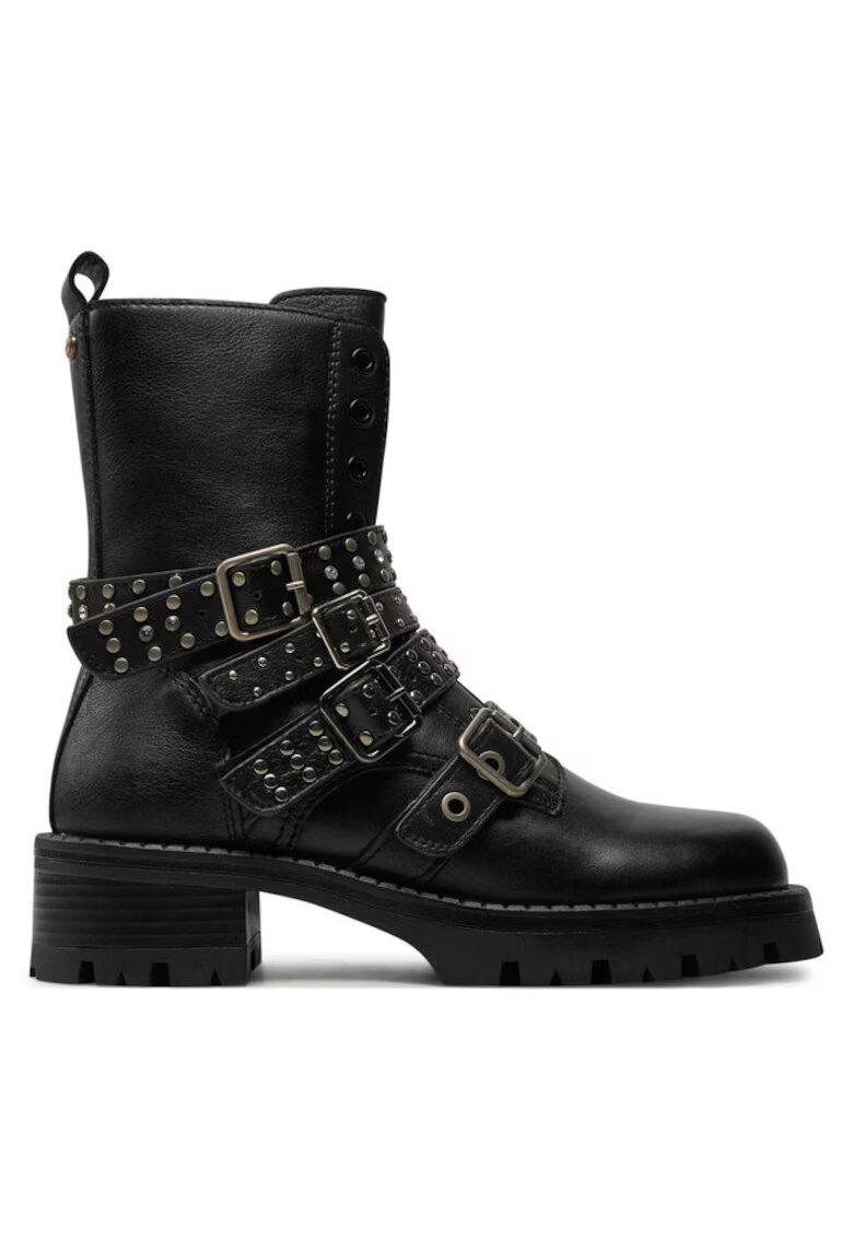 Aldo Ghete dama 304429712 - Piele naturala - Negru - Negru