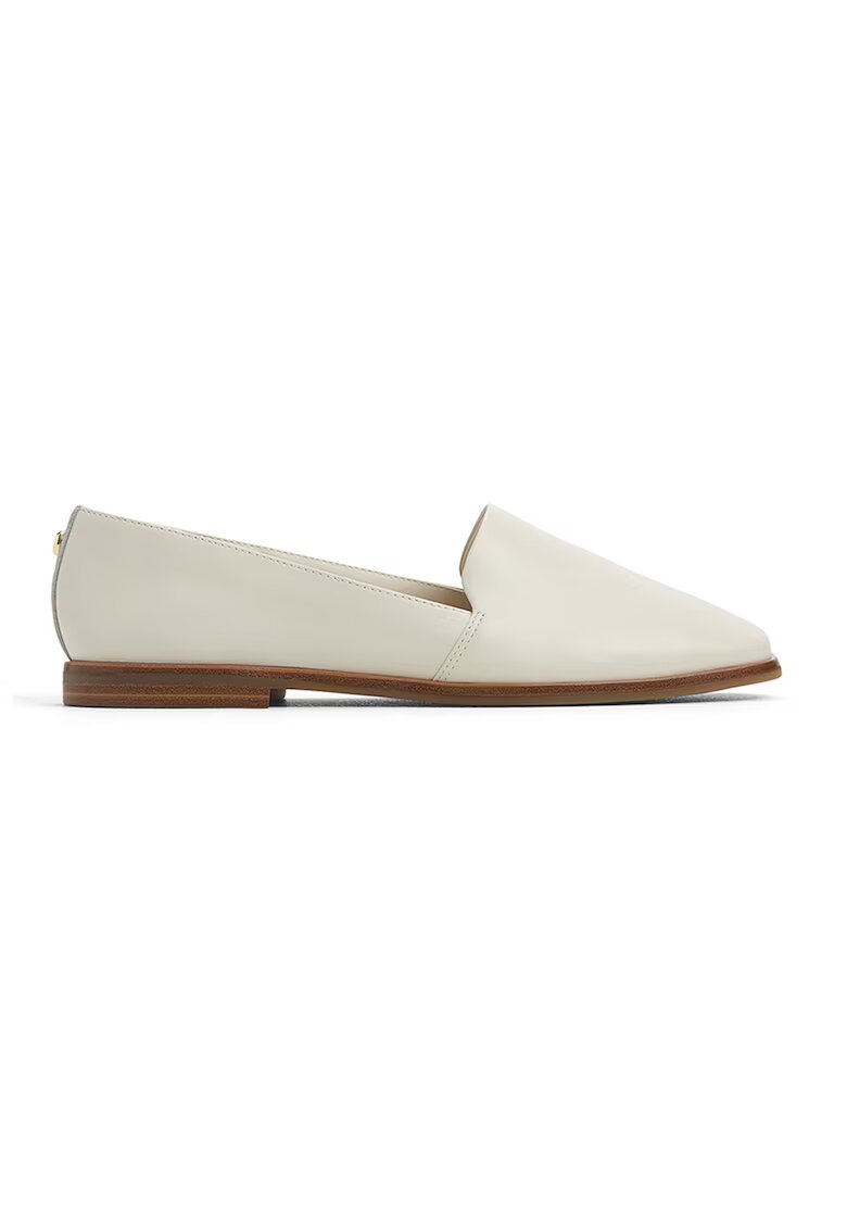 Aldo Pantofi loafer de piele Caraelia - Alb