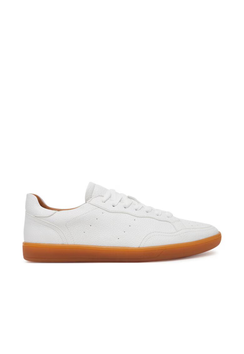 Aldo Pantofi sport barbati - 13963607 - Piele naturala - Alb