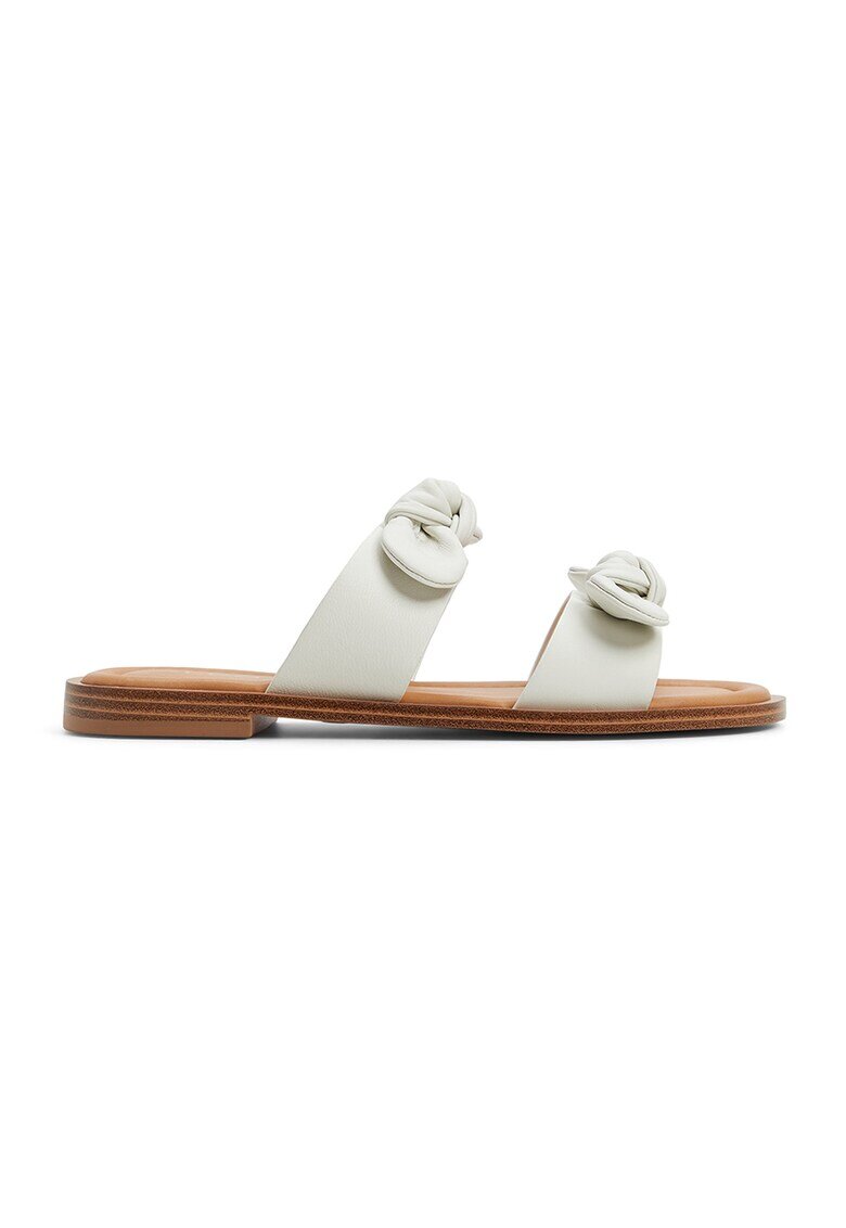 Aldo Papuci de piele Creekside - Alb murdar