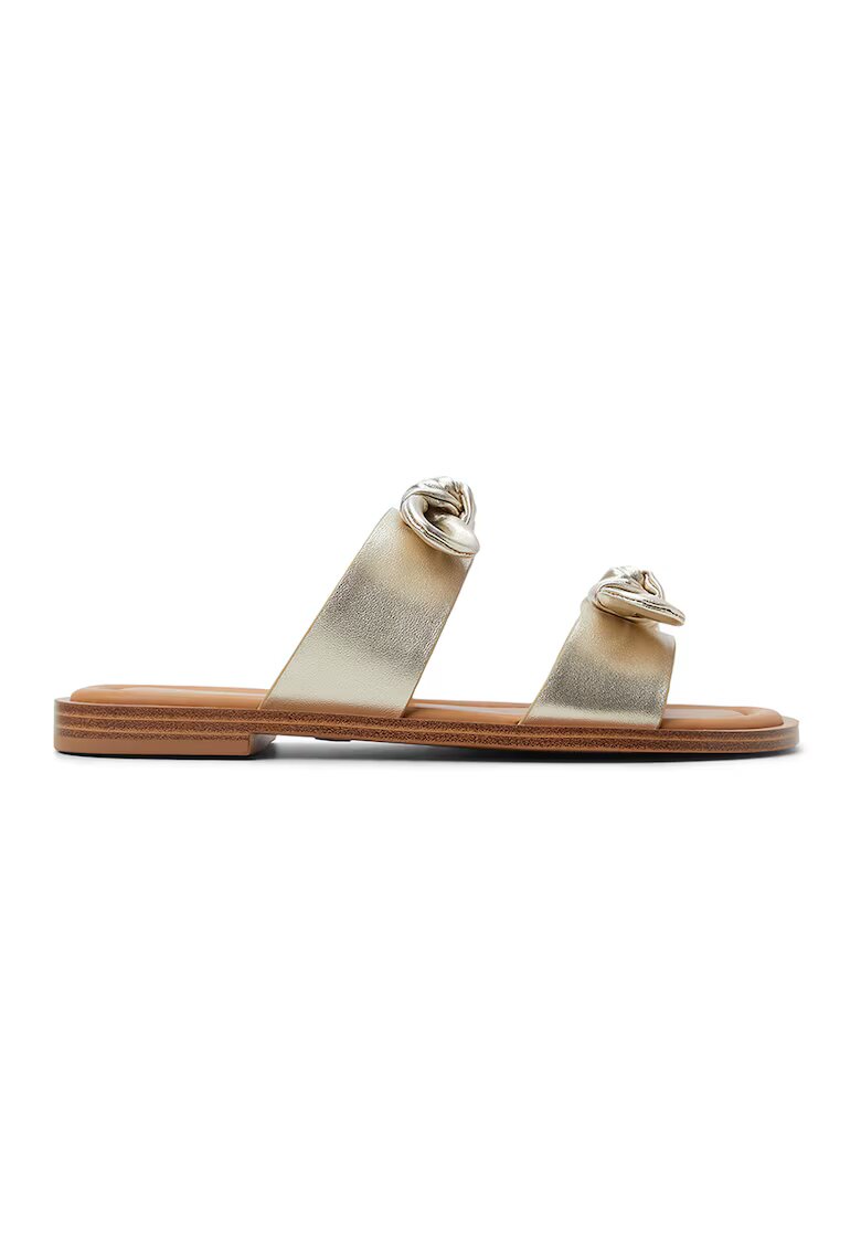 Aldo Papuci de piele Creekside - Auriu