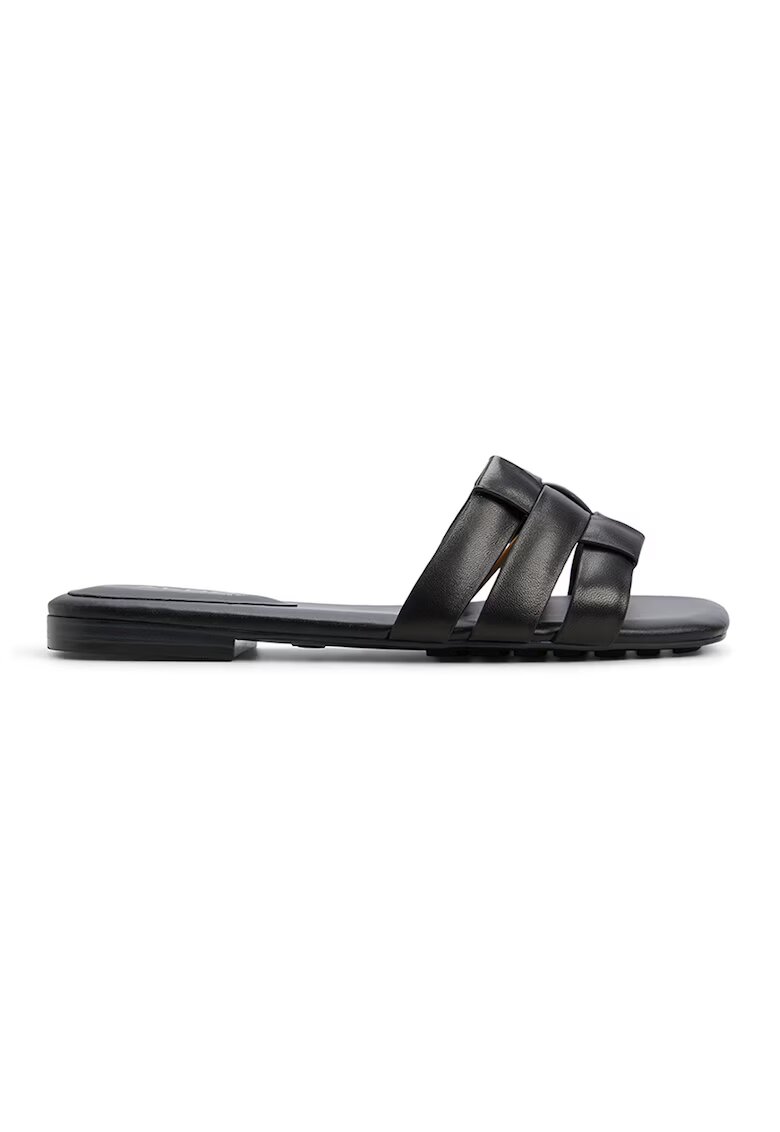 Aldo Papuci de piele Gotosandal - Negru