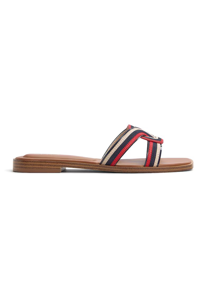 Aldo Papuci uni de piele ecologica Erok - Rosu/Bej/Bleumarin