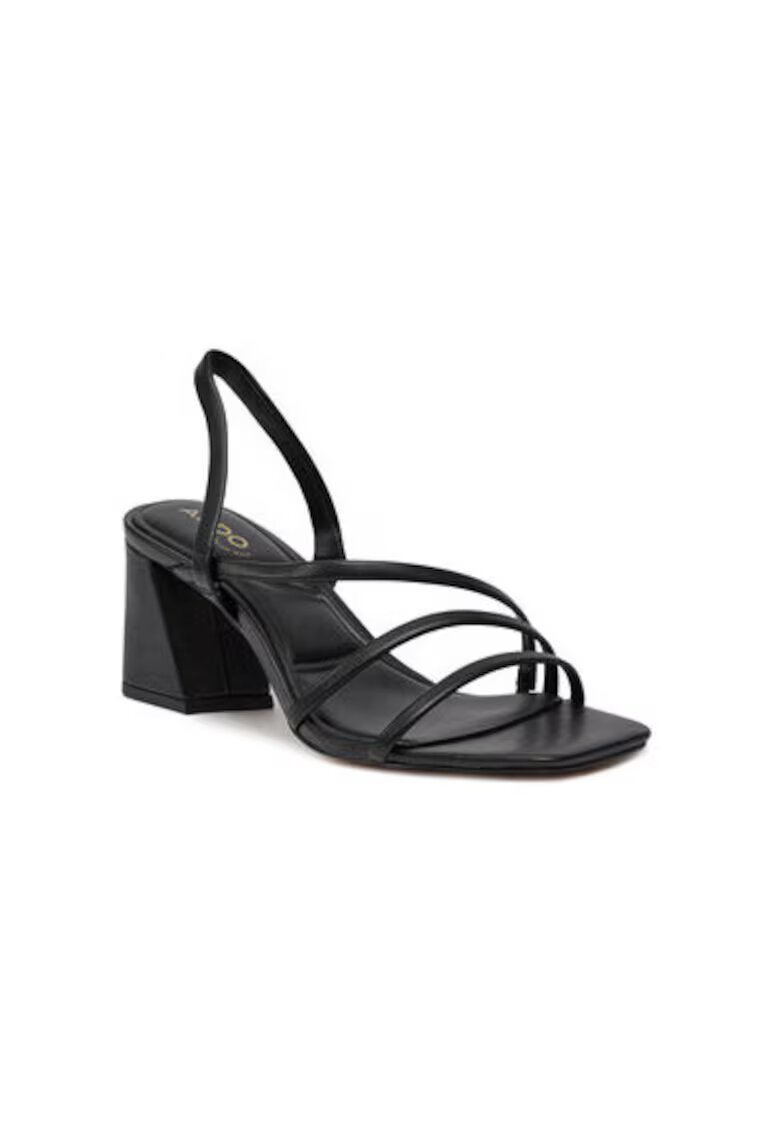 Aldo Sandale dama 13706599 - Piele ecologica - Negru - Negru