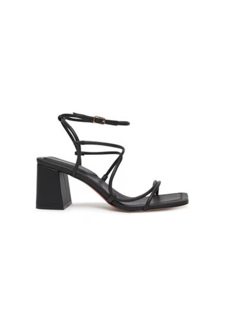 Aldo Sandale dama 13768228 - Piele ecologica - Negru - Negru