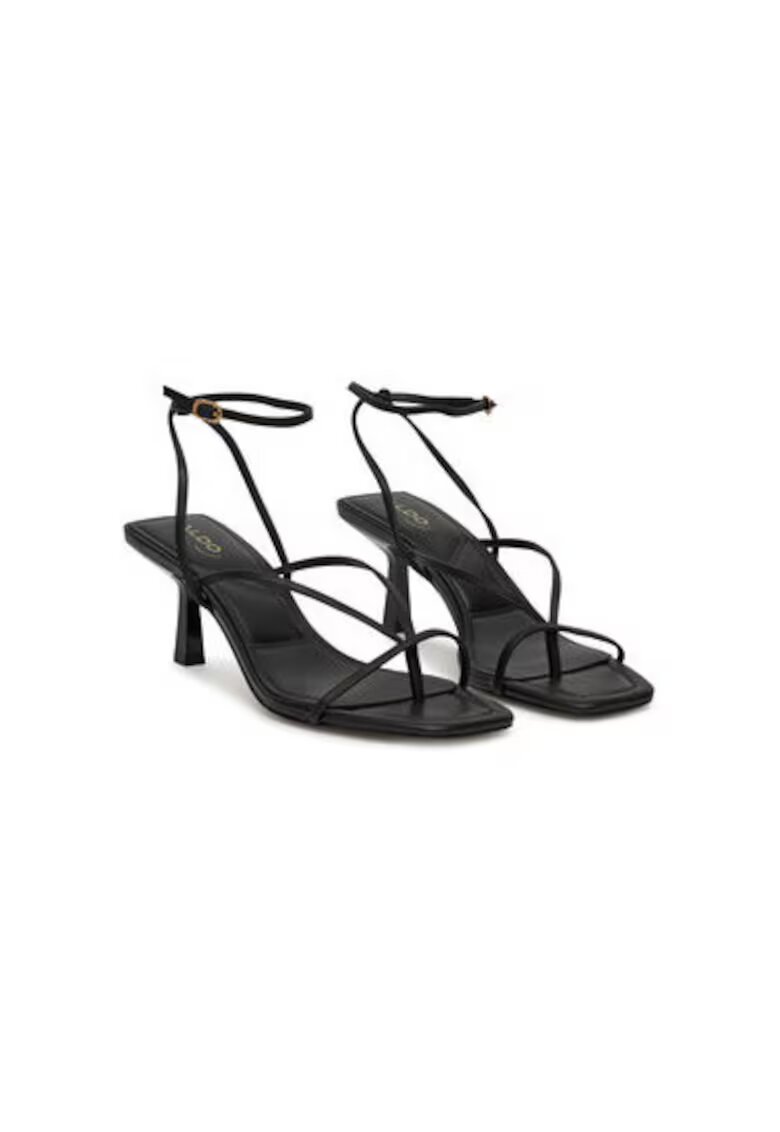 Aldo Sandale dama 14028309 - Piele ecologica - Negru - Negru