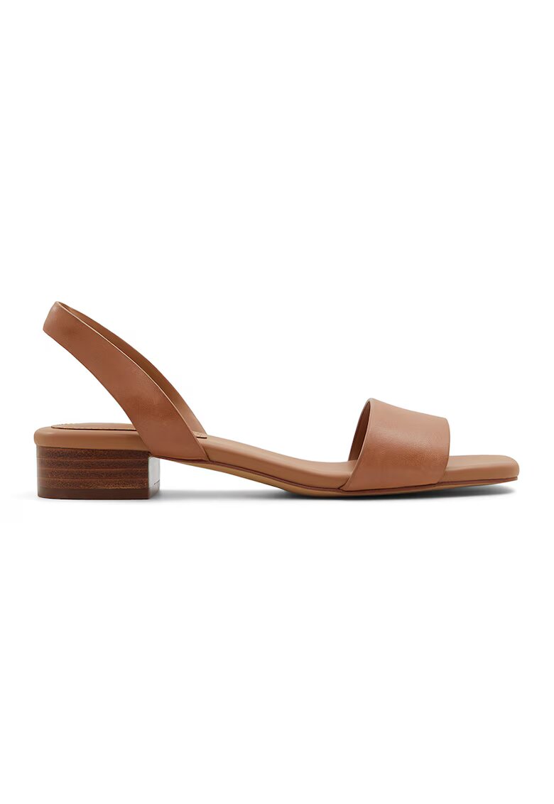 Aldo Sandale slingback de piele Doreanna - Caramel
