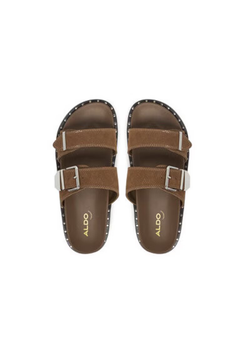 Aldo Slapi dama 13904965 - Piele naturala - Maro - Maro