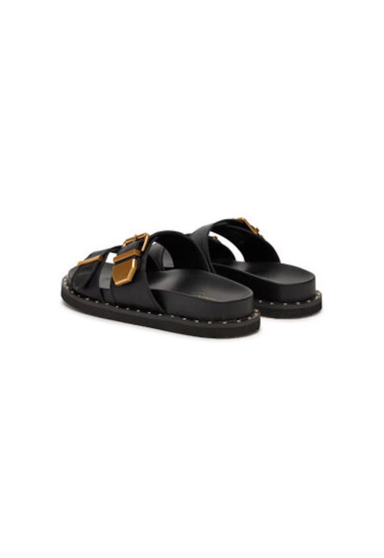 Aldo Slapi dama 13904966 - Piele naturala - Negru - Negru
