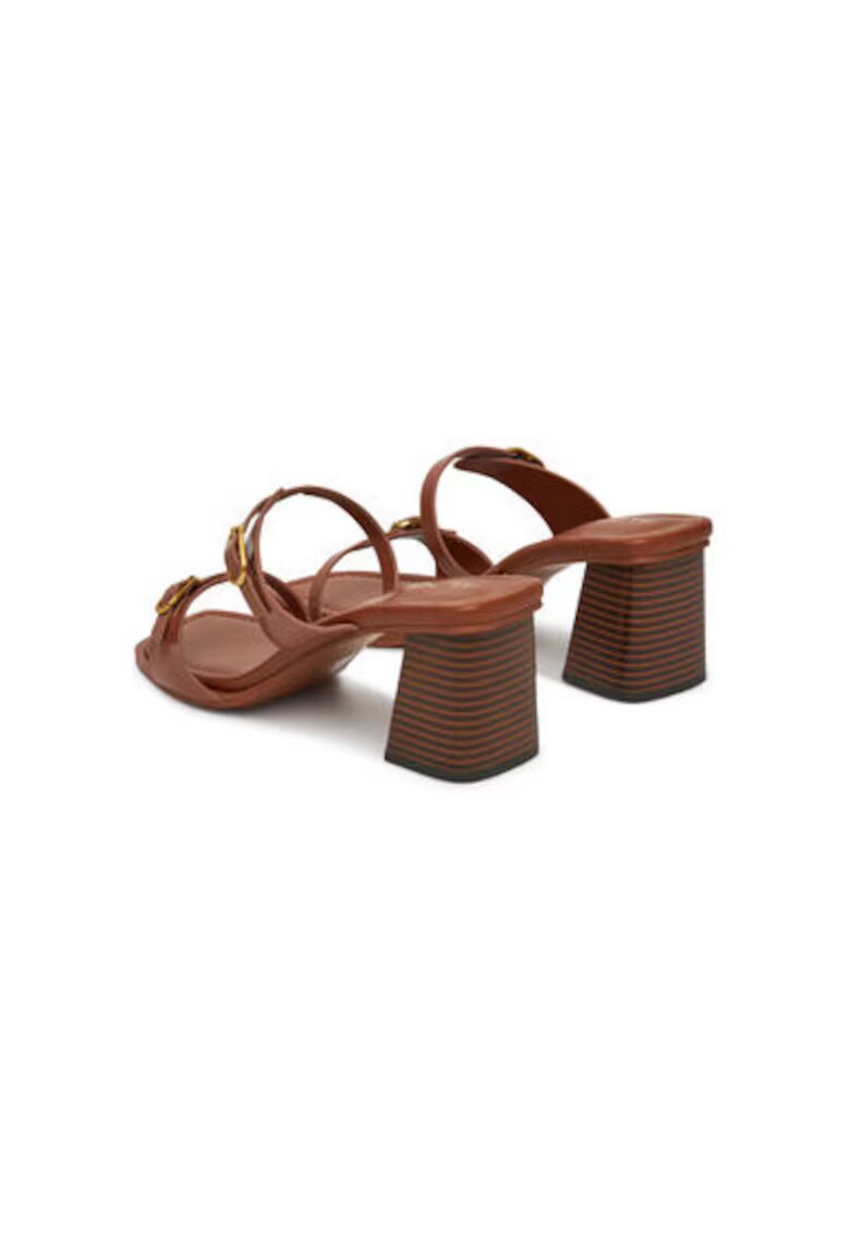 Aldo Slapi dama 14028466 - Piele naturala - Maro - Maro