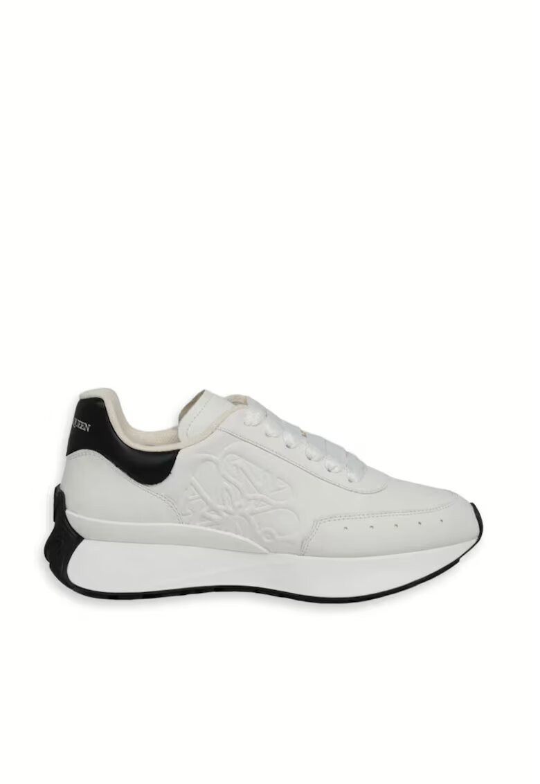 Alexander McQueen Pantofi sport barbati 688548WIC9000-BWMAN - Alb