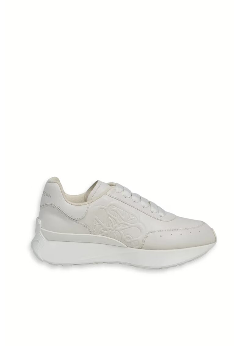 Alexander McQueen Pantofi sport barbati 688548WIC9061-WHMAN - Alb