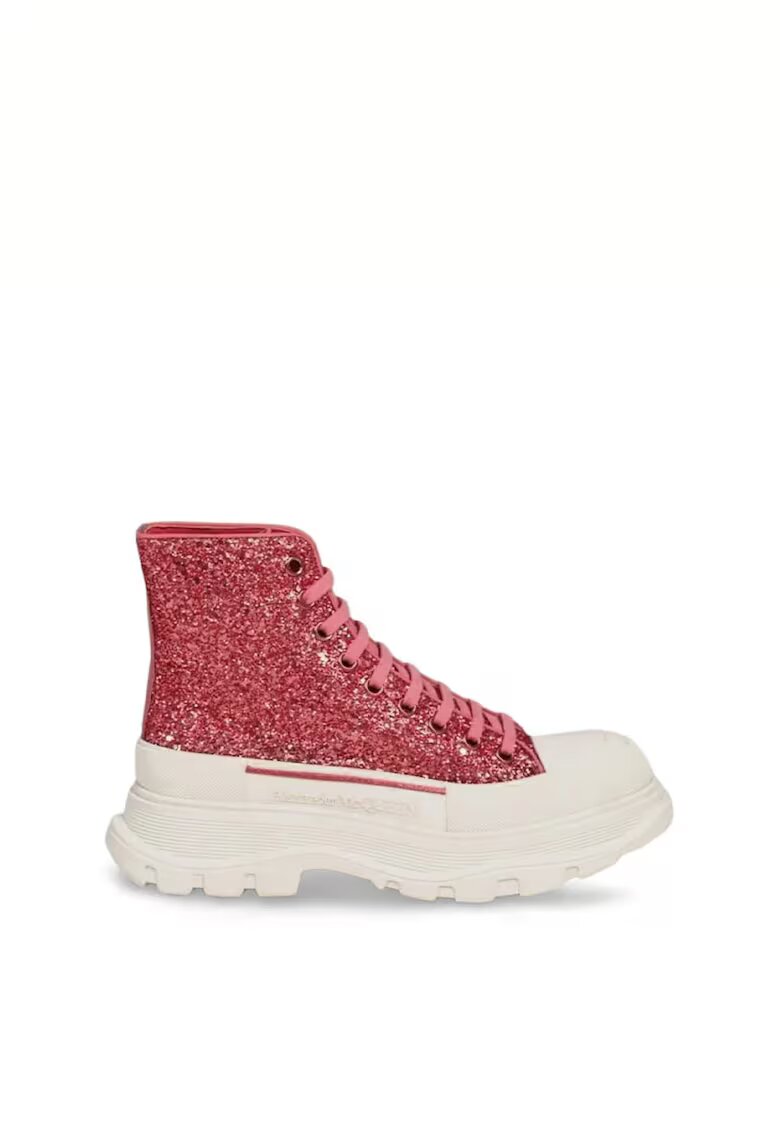 Alexander McQueen Pantofi sport femei 666806-ROZFEM - Roz