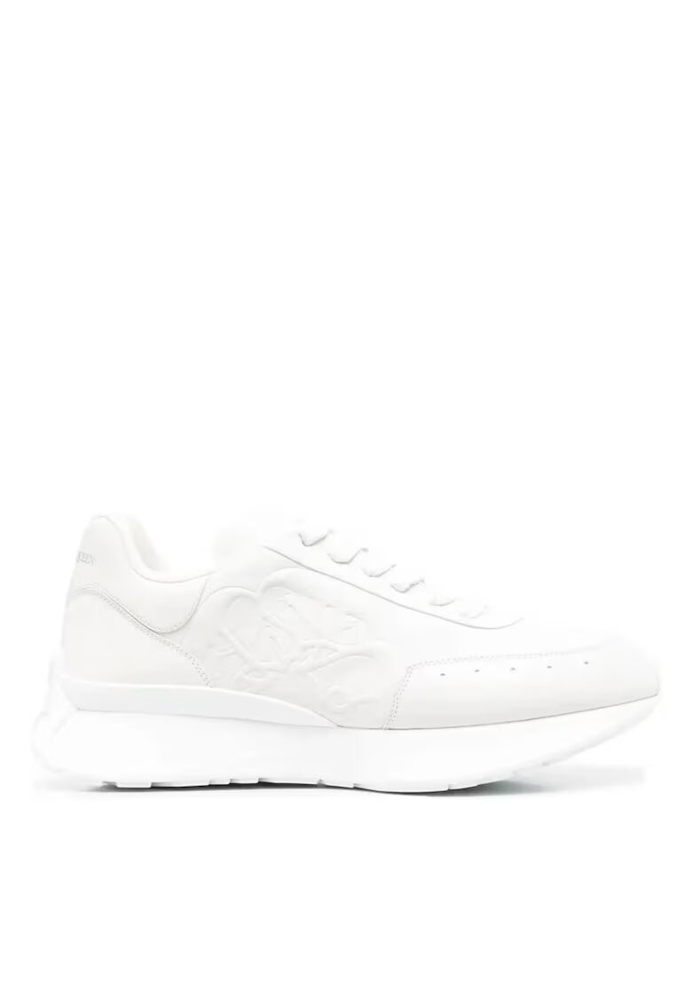 Alexander McQueen Pantofi sport femei 687995 - Alb