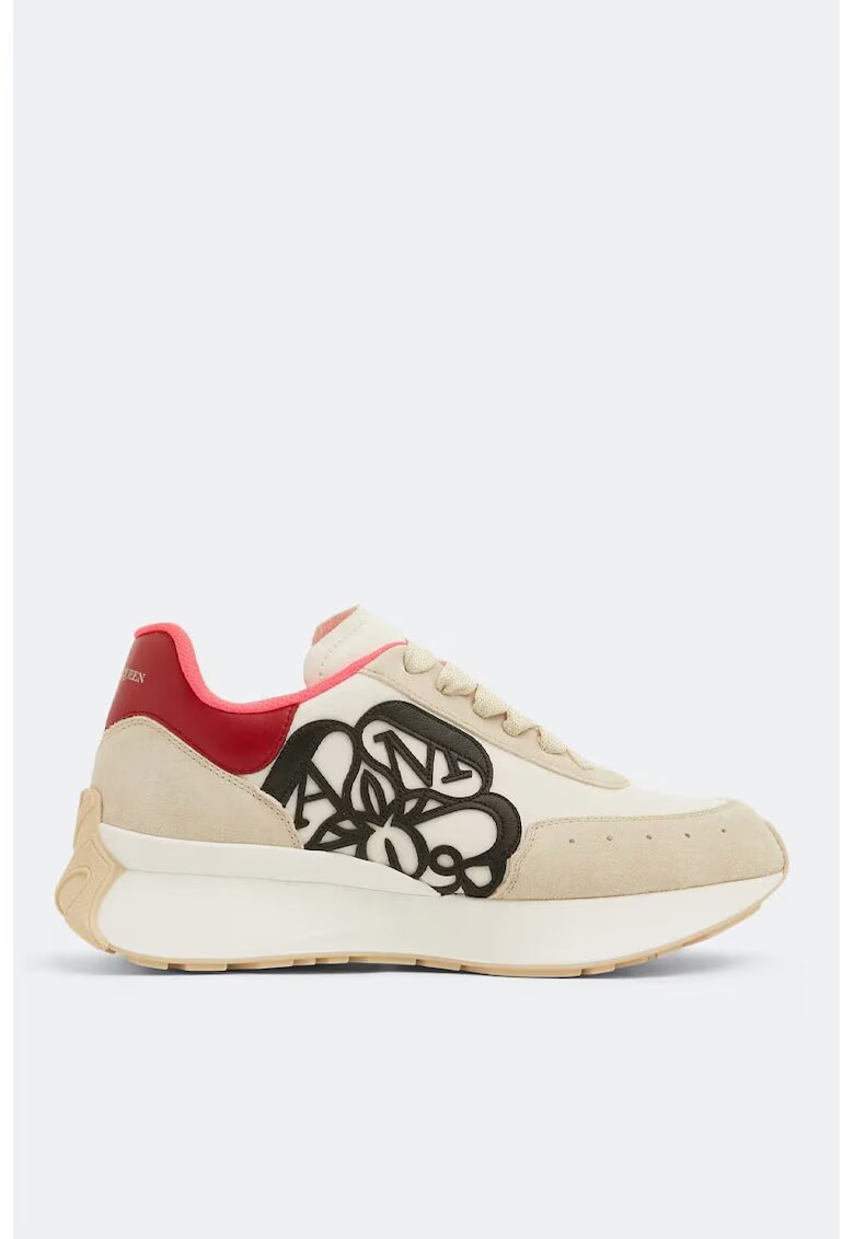 Alexander McQueen Pantofi sport femei 697069W4TI19894-BEJROS - Bej