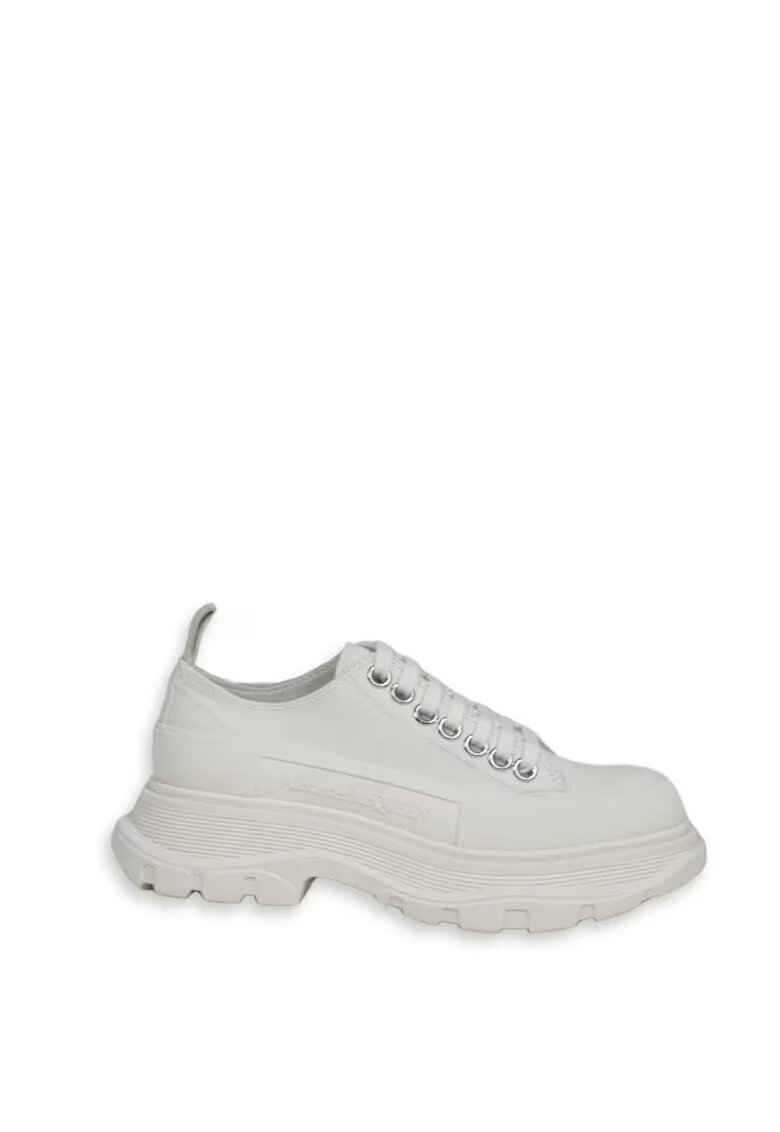 Alexander McQueen Pantofi sport femei 697072-TEXWHIFEM - Alb