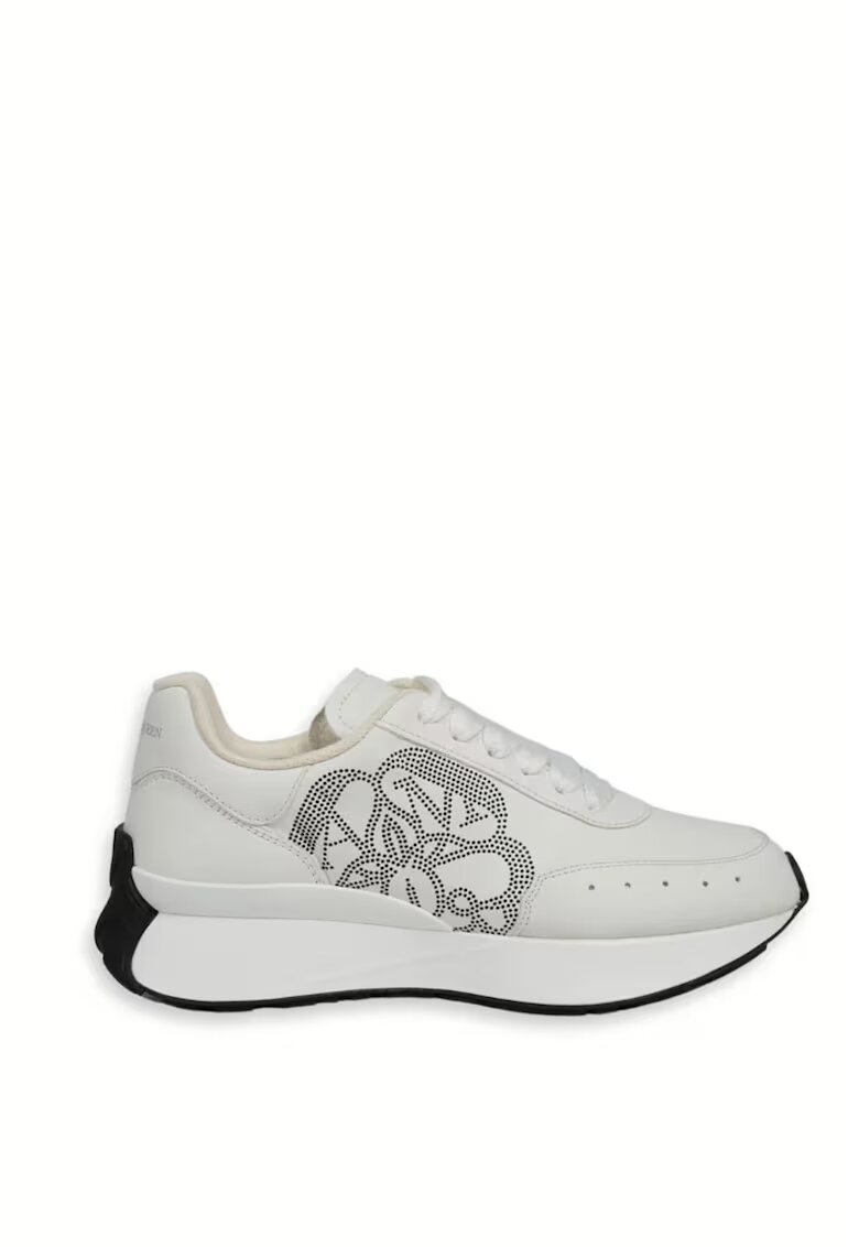Alexander McQueen Pantofi sport femei 7556WIDN89089-WHI - Alb