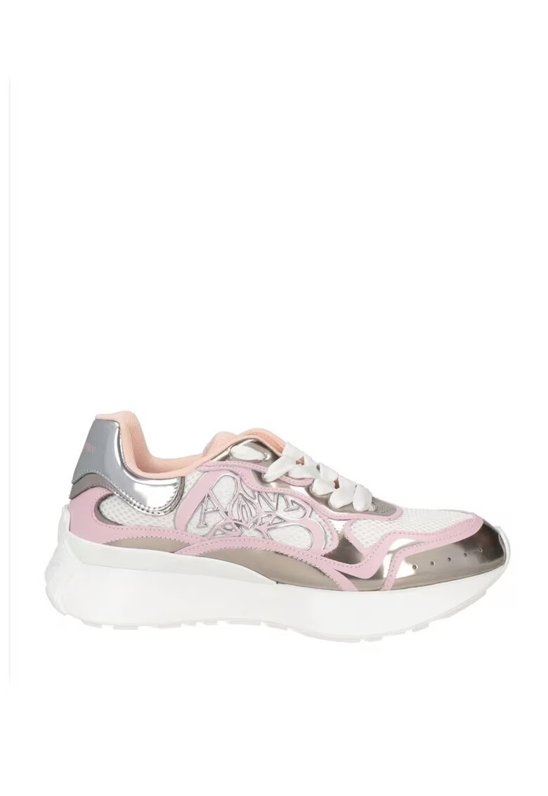 Alexander McQueen Pantofi sport femei 7574858726-ROSWHIWOM - Alb