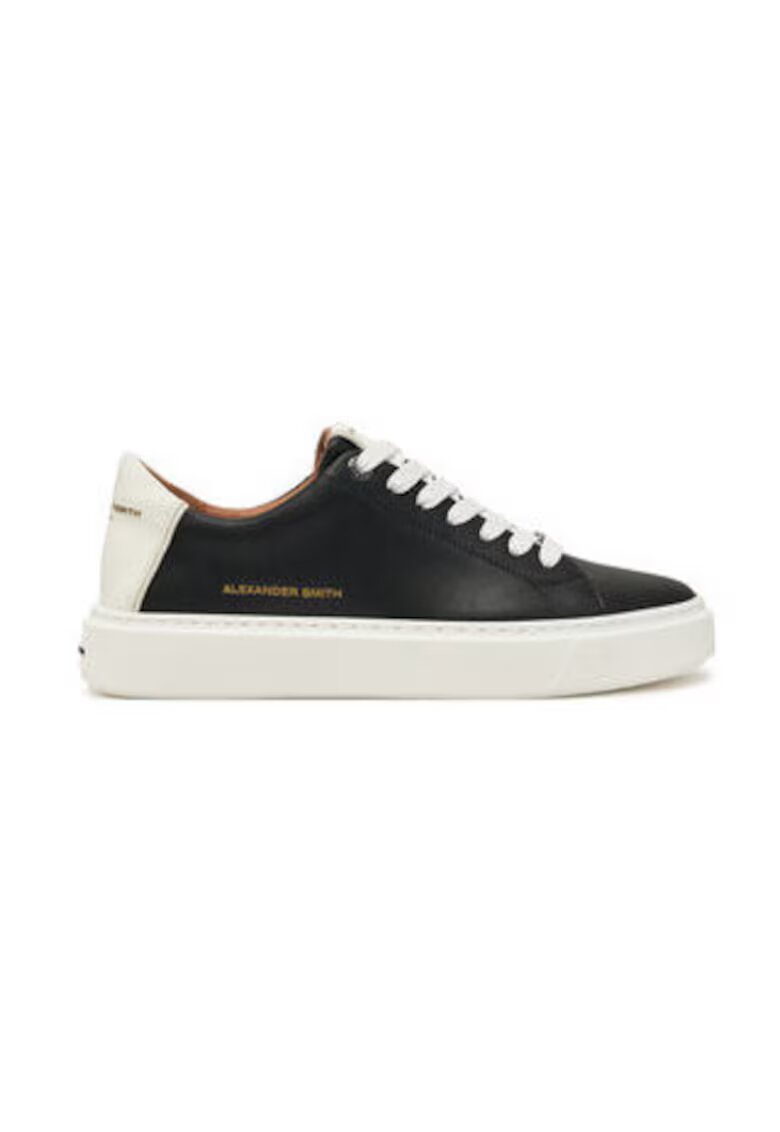 Alexander Smith Pantofi sport barbati 305199843 - Piele naturala - Negru - Negru