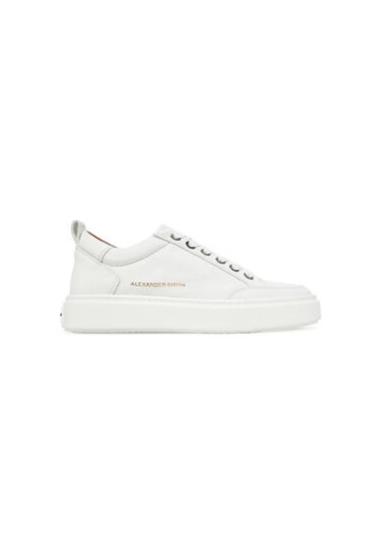 Alexander Smith Pantofi sport barbati - ASBBBDM - Piele naturala - Alb