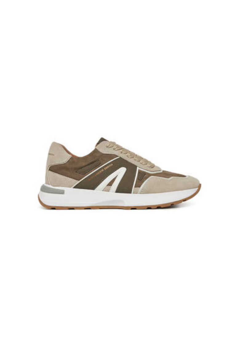 Alexander Smith Pantofi sport barbati - ASBBLPM - Piele naturala - Maro