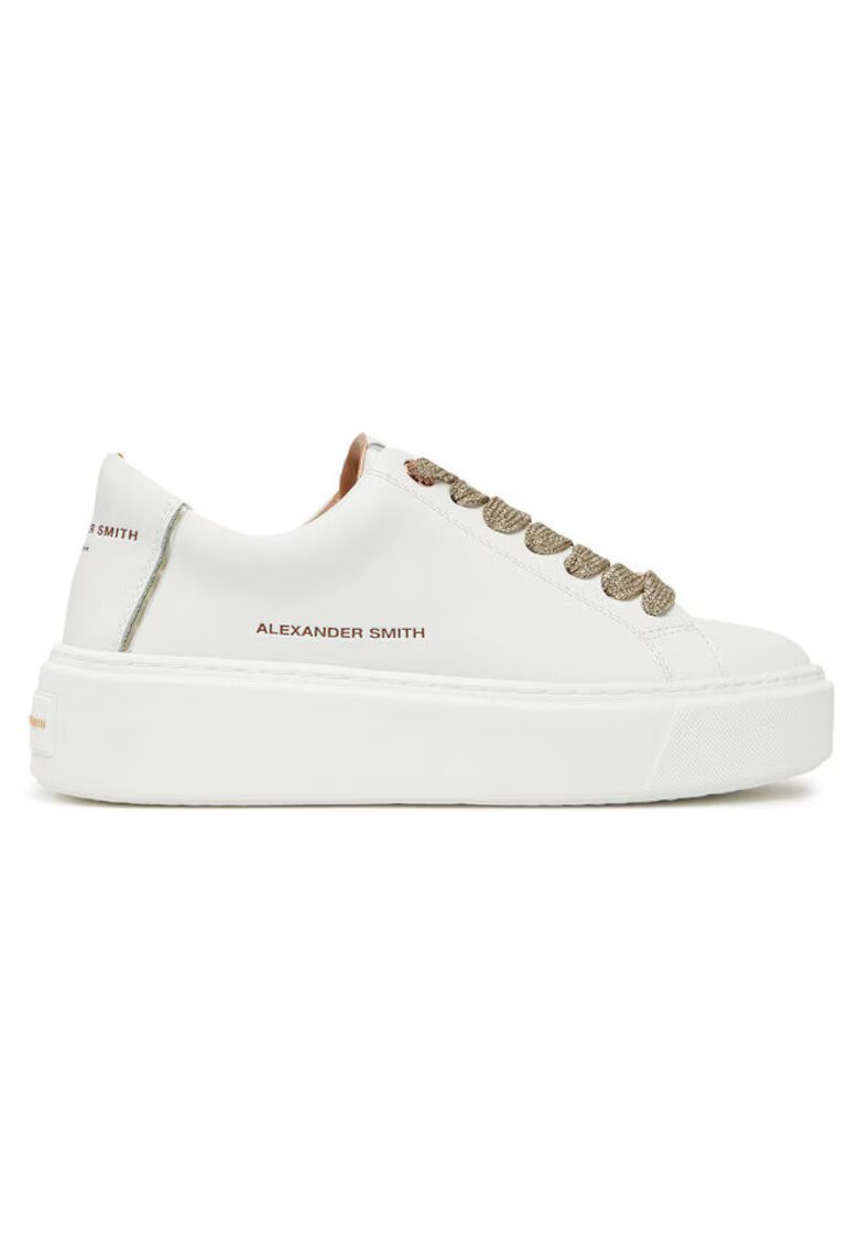 Alexander Smith Pantofi sport dama 305199942 - Piele naturala - Alb - Alb