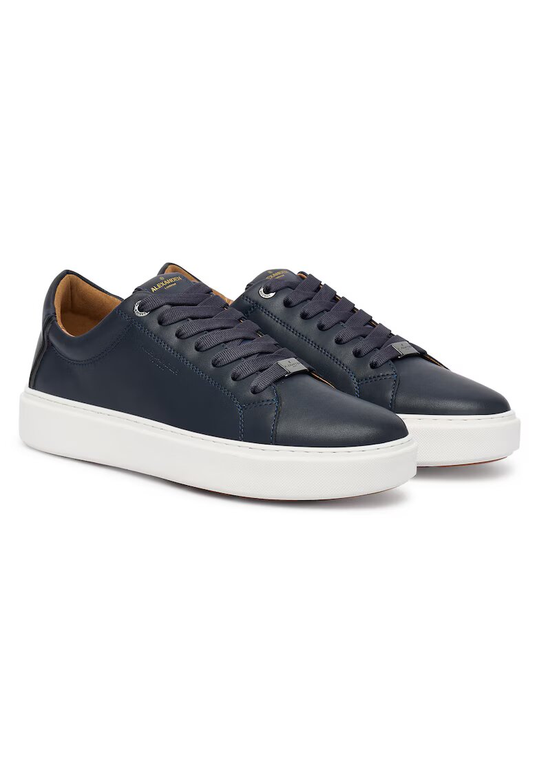Alexander Smith Tenisi barbati bleumarin - piele naturala