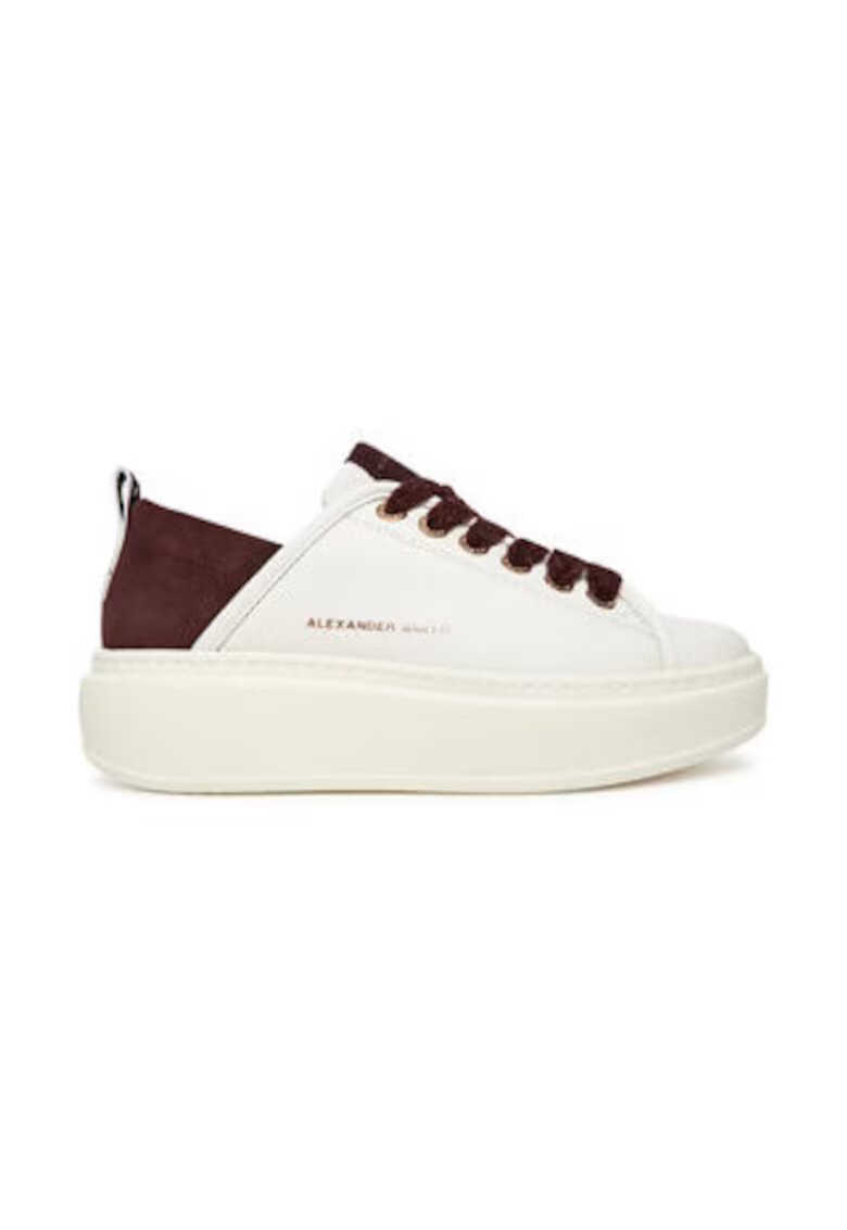 Alexander Smith Tenisi dama 305504142 - Piele naturala - Alb