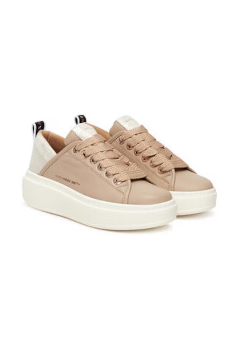 Alexander Smith Tenisi dama 305504173 - Piele naturala - Bej