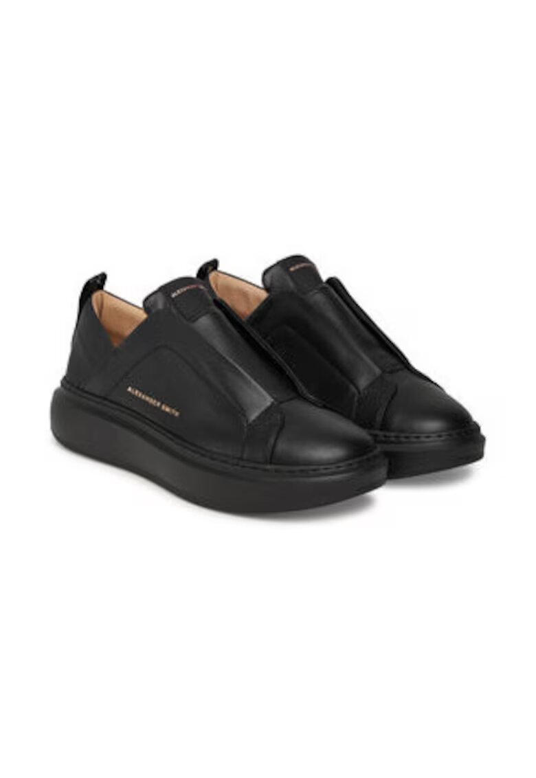 Alexander Smith Tenisi dama Piele naturala - Negru - Negru