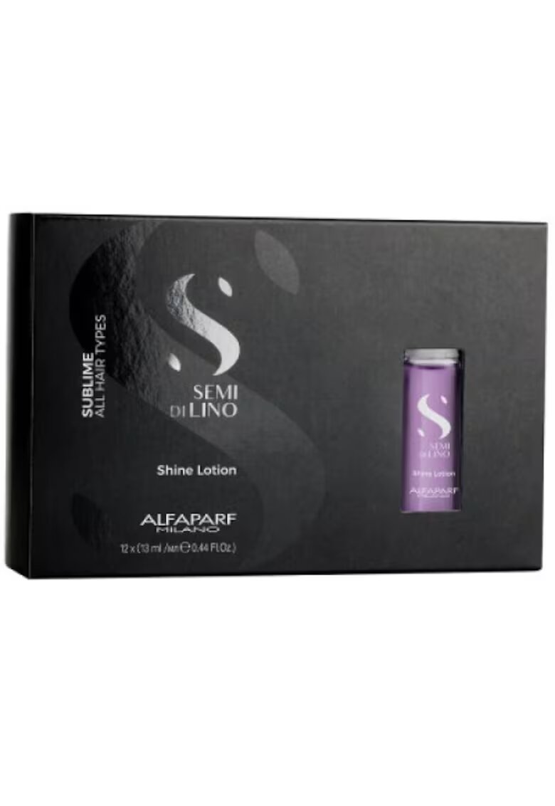 Alfaparf Fiole tratament Semi Di Lino Sublime Shine Lotion 12x13ml