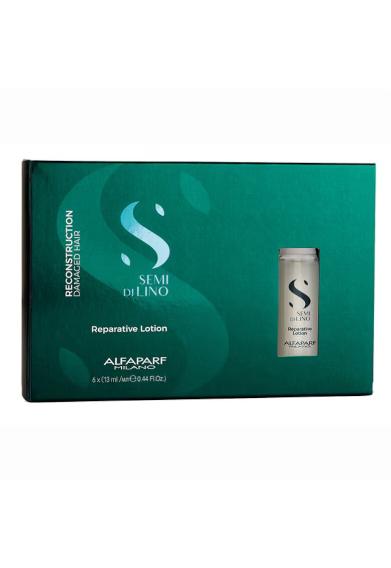 Alfaparf Lotiune de reconstructie Semi di Lino Reconstruction Reparative Lotion - 6x13 ml