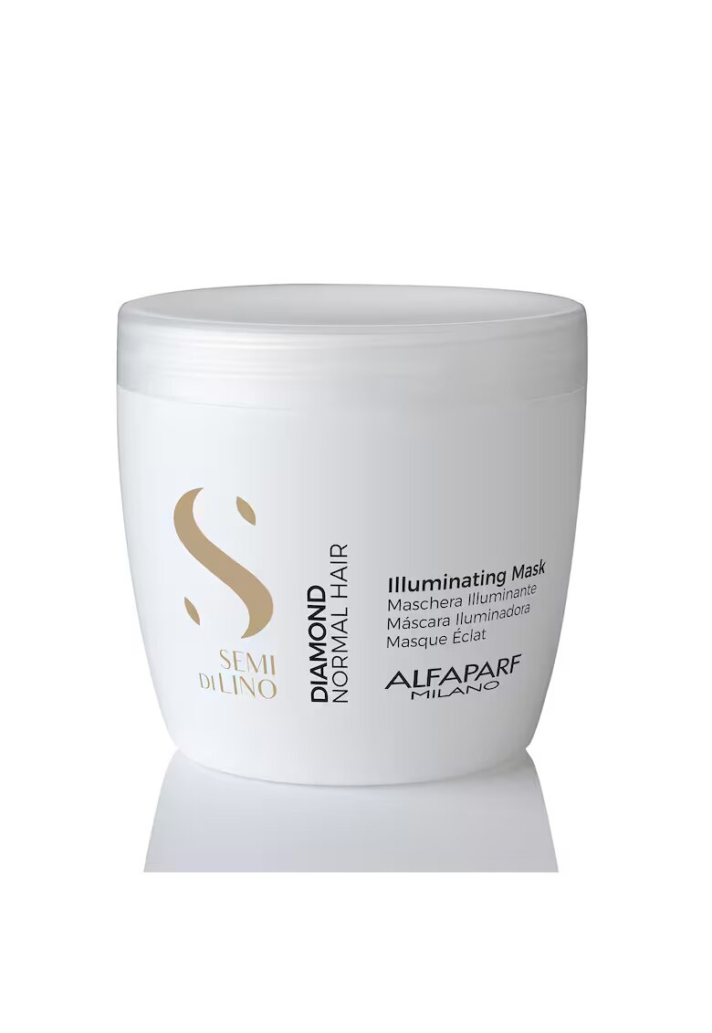 Alfaparf Masca pentru stralucire fara sulfati Semi di Lino Diamond Illuminating Mask - 500 ml