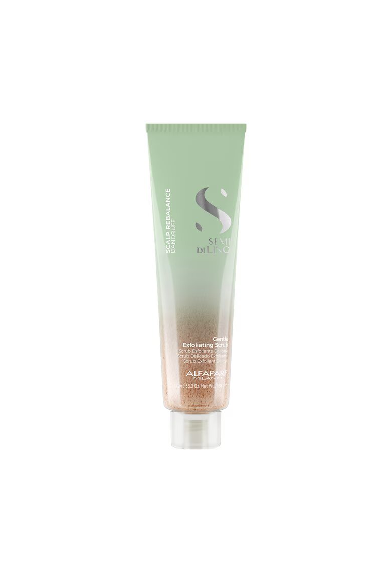 Alfaparf Scrub delicat exfoliant Semi di Lino Scalp Rebalancing - 150 ml