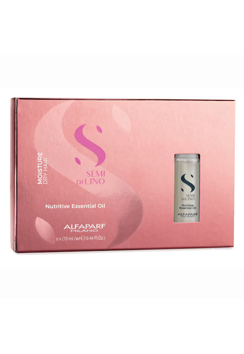 Alfaparf Ulei esential pentru hidratare Semi di Lino Moisture Nutritive Essential Oil - 6X13 ml
