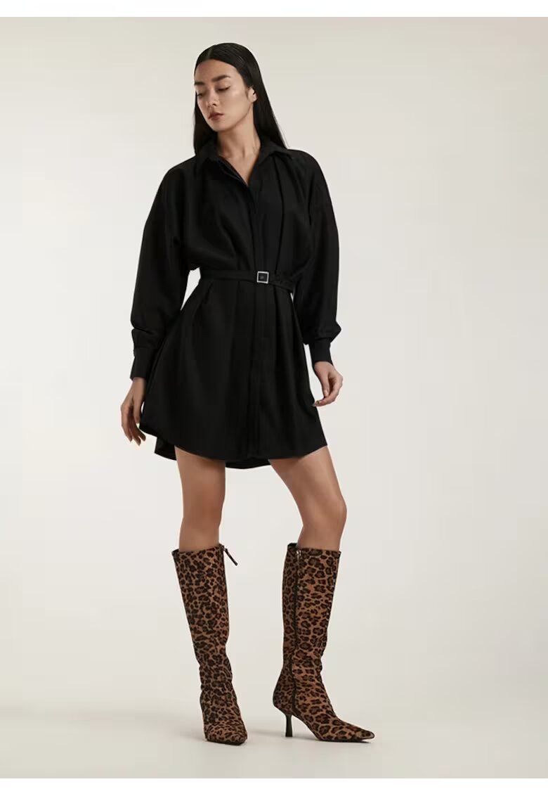 Alina Cernatescu Rochie-camasa mini Remy