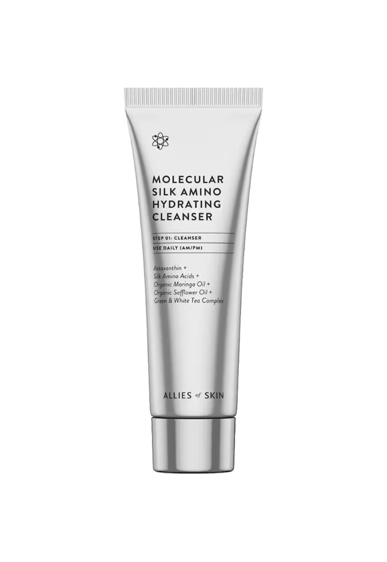 ALLIES OF SKIN Gel de curatare hidratant - Molecular Silk Amino - 100 ml