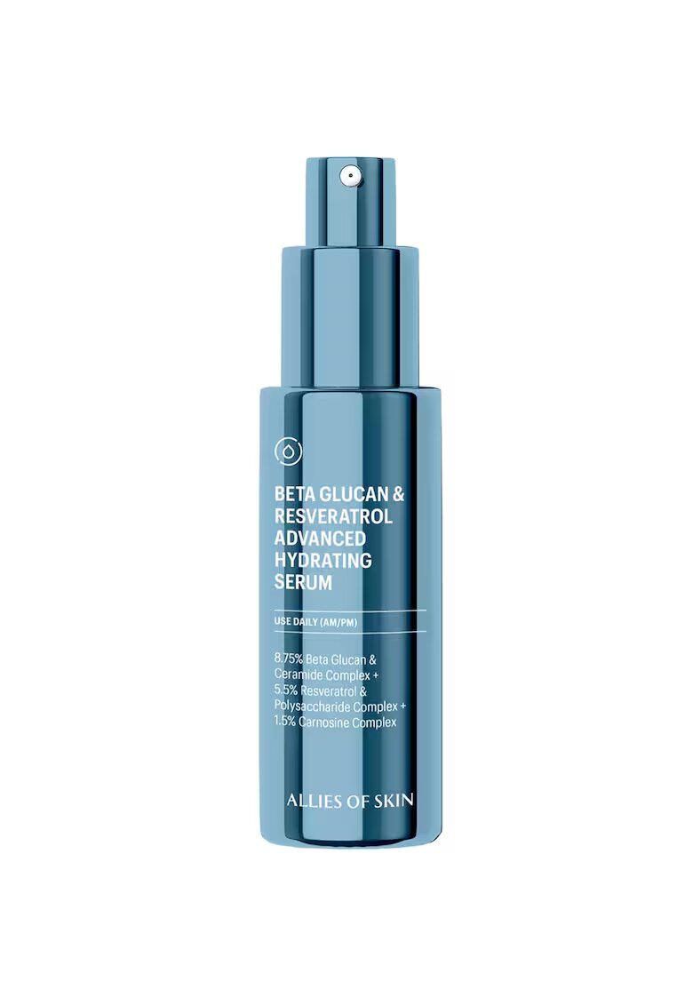 ALLIES OF SKIN Ser de fata - Beta Glucan and Resveratrol Adavanced Hydrating - 30 ml
