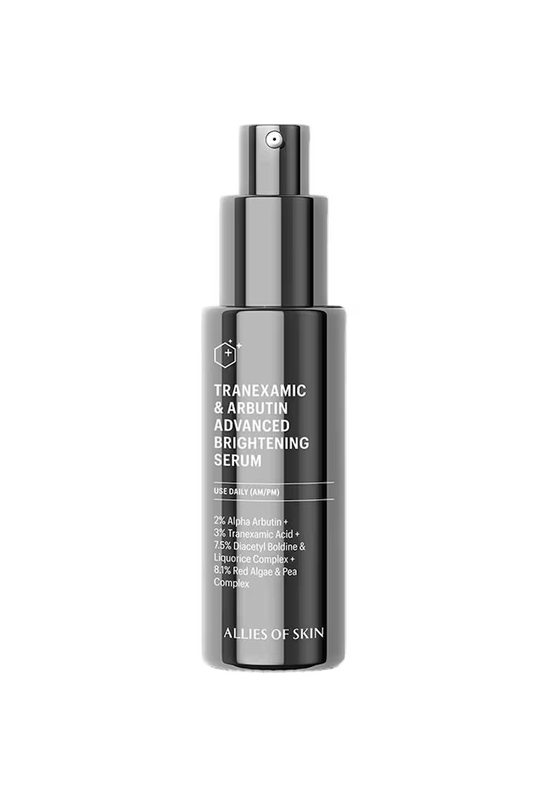 ALLIES OF SKIN Tranexamic and Arbutin Advanced Brightening Serum Ser de fata cu efect iluminator 30 ml