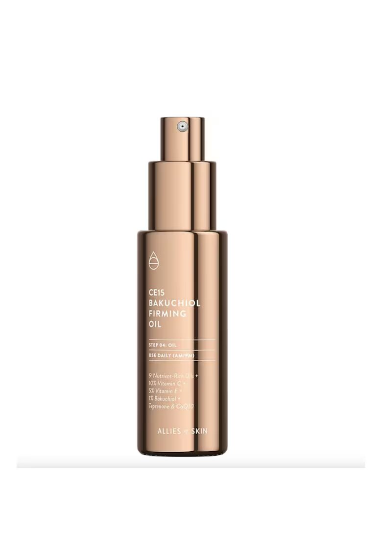 ALLIES OF SKIN Ulei facial pentru fermitatea tenului - CE 15 Bakuchiol Firming Oil - 30ml