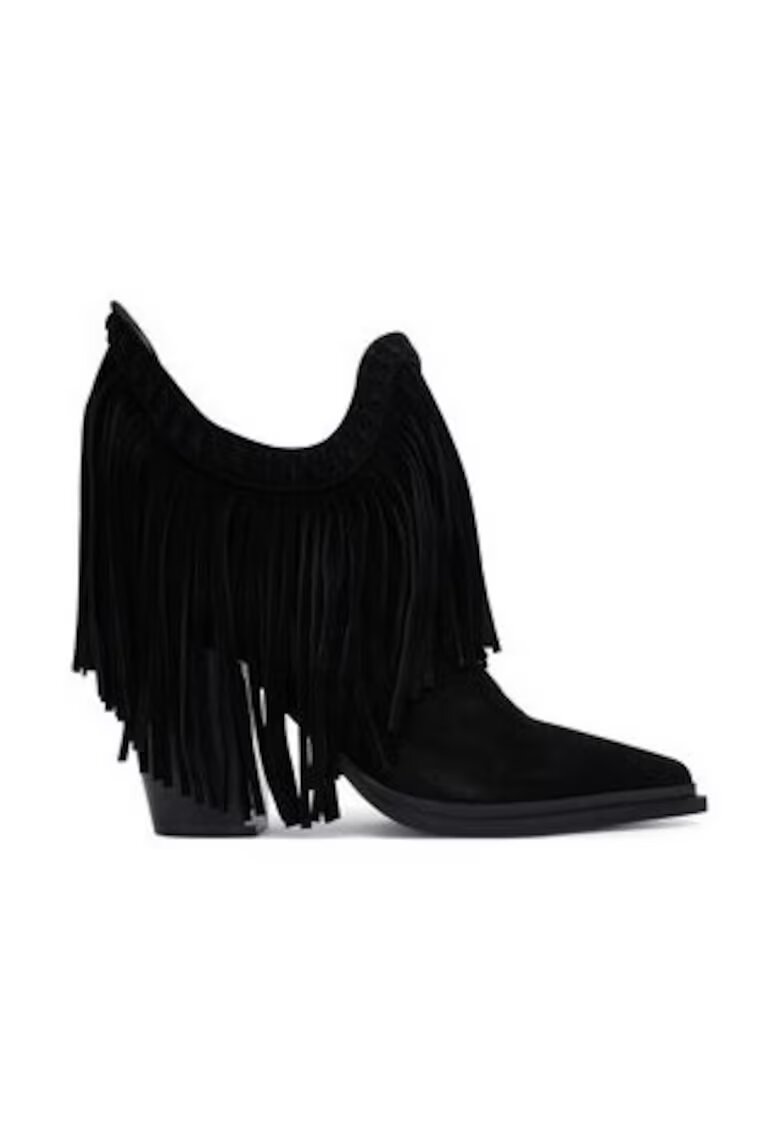 ALMA EN PENA Botine dama - piele naturala negru