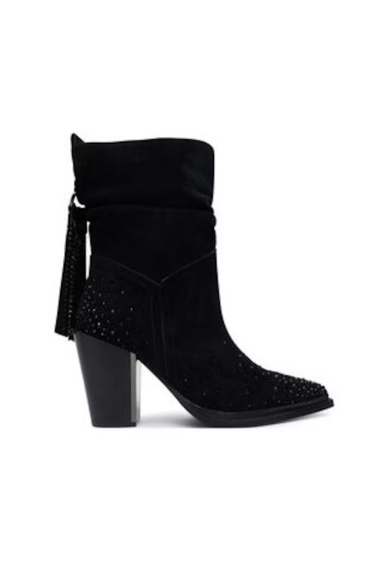 ALMA EN PENA Botine dama piele naturala - Negru
